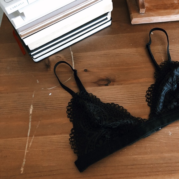 Other - Black Dainty Bralette